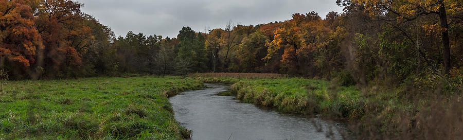 Autumn Stream #1 Photograph by Ryan Heffron