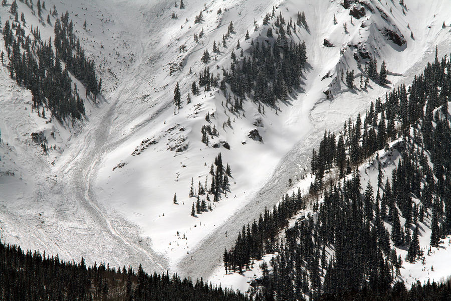 Avalanches In Colorado #1 Photograph by Greg Ochocki