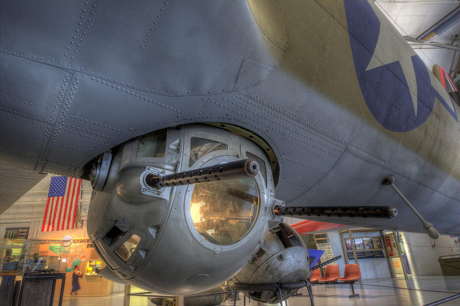 Boeing Photograph - B-17 ball turret #1 by David Dufresne