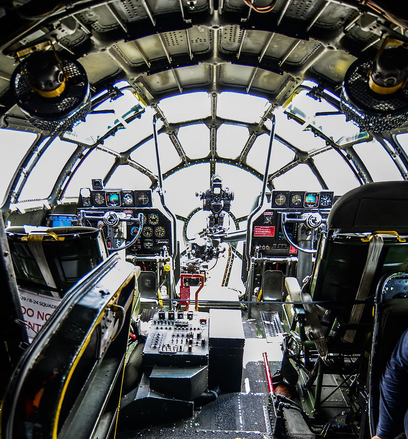 B 29 Superfortress Cockpit Photograph By Puget Exposure Pixels