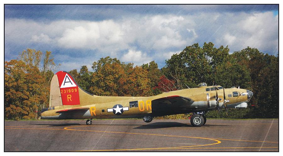 B-17 Flying Fortress Photograph by Joe Duket
