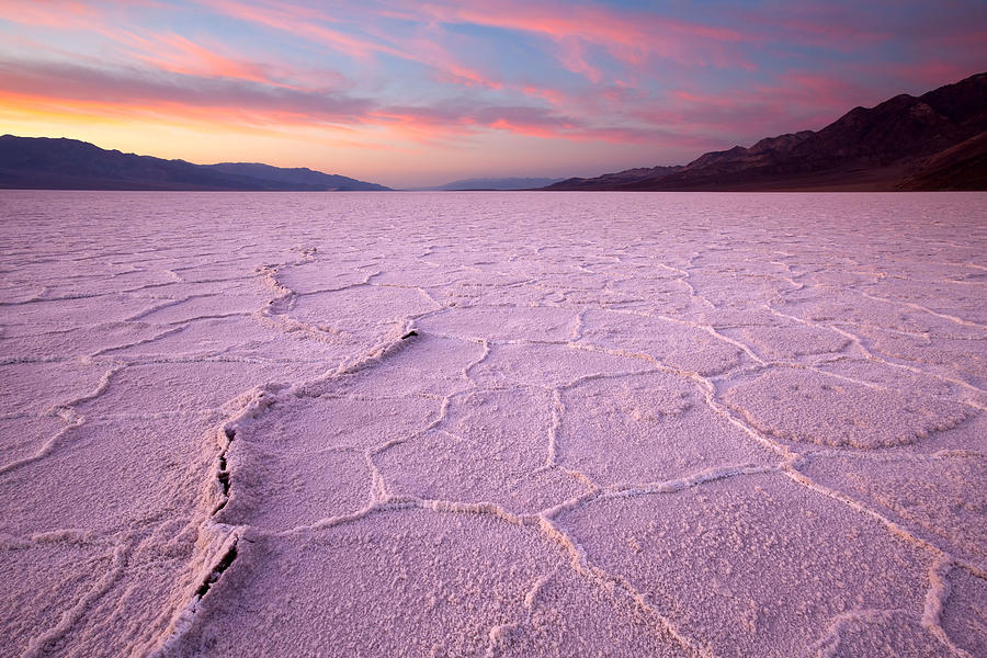 Badwater Salt Flats #1 Photograph by Patrick Downey