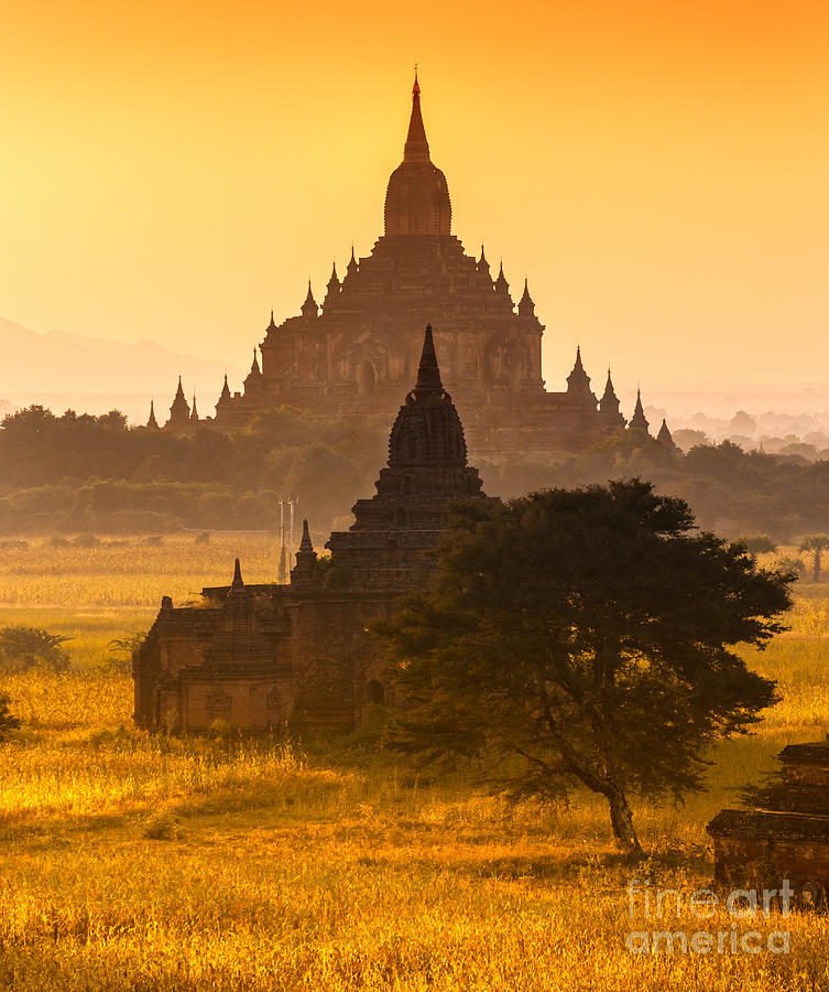 Bagan - Myanmar #1 Photograph by Luciano Mortula