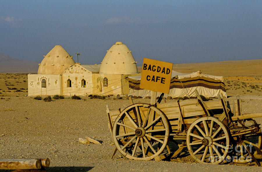 Bagdad Cafe Sign, Syria #1 Photograph by Adam Sylvester
