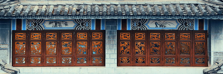Bai style architecture #1 Photograph by Songquan Deng