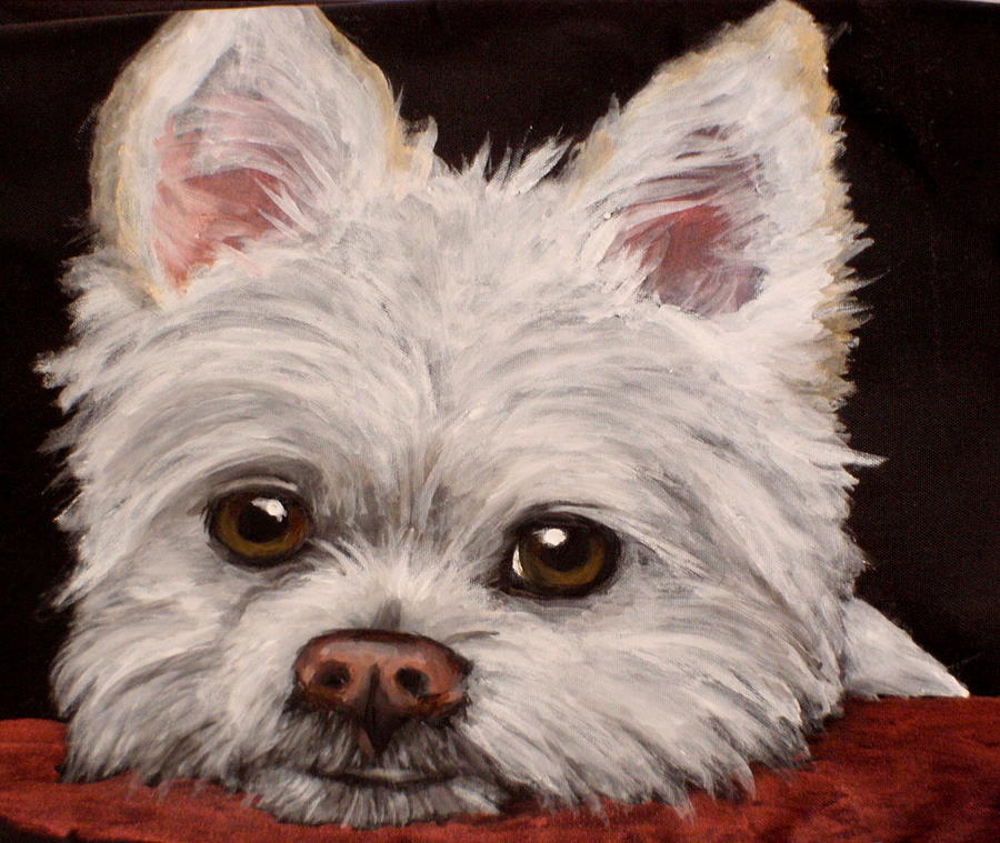 Bailey #1 Painting by Carol Russell