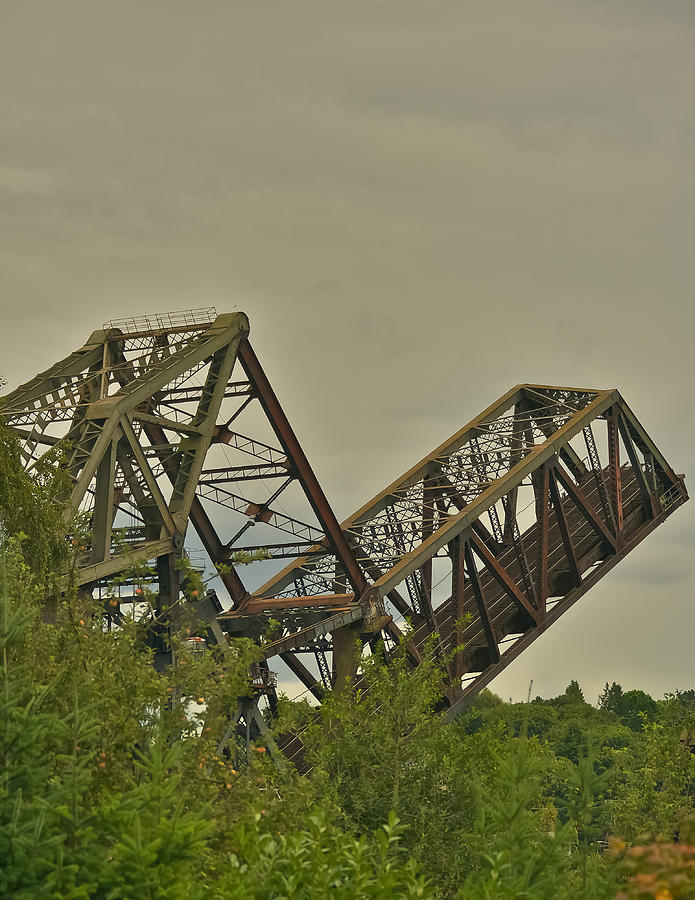 Ballard Railroad Bridge #1 Photograph by Steven Lapkin