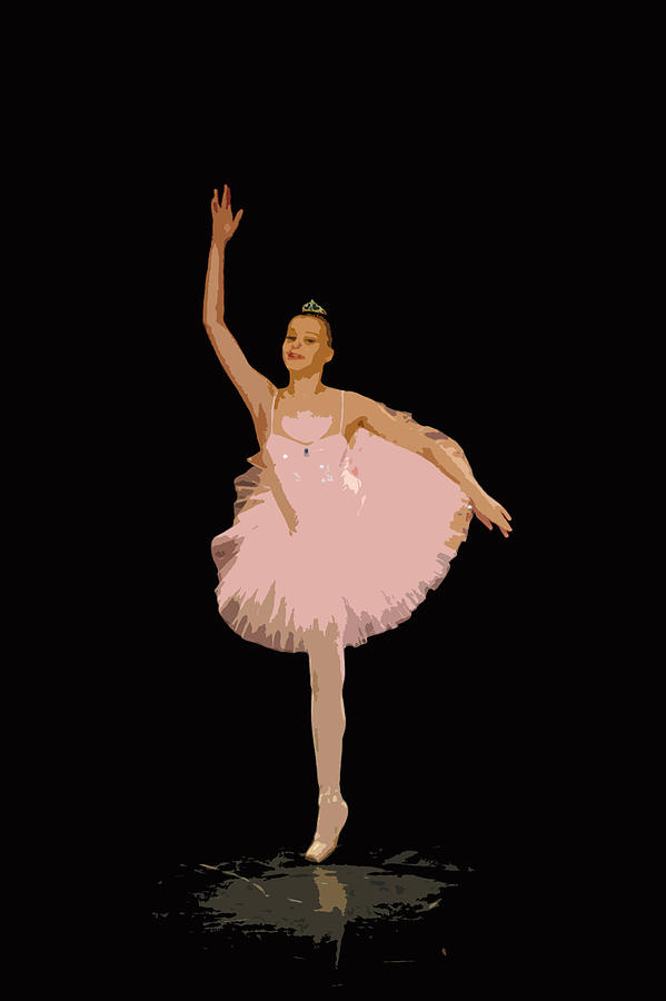 Ballerina Warhol style #1 Photograph by Jouko Lehto