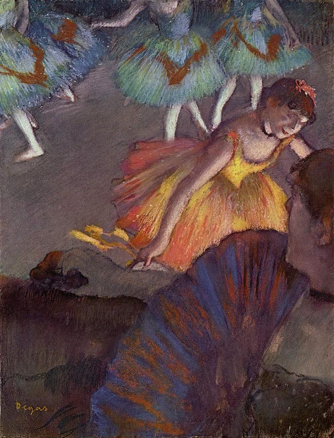 Edgar Degas Digital Art - Ballet #1 by Edgar Degas