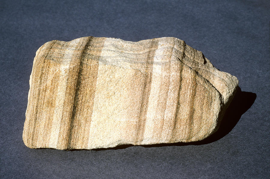 Banded Sandstone #1 Photograph by A.b. Joyce
