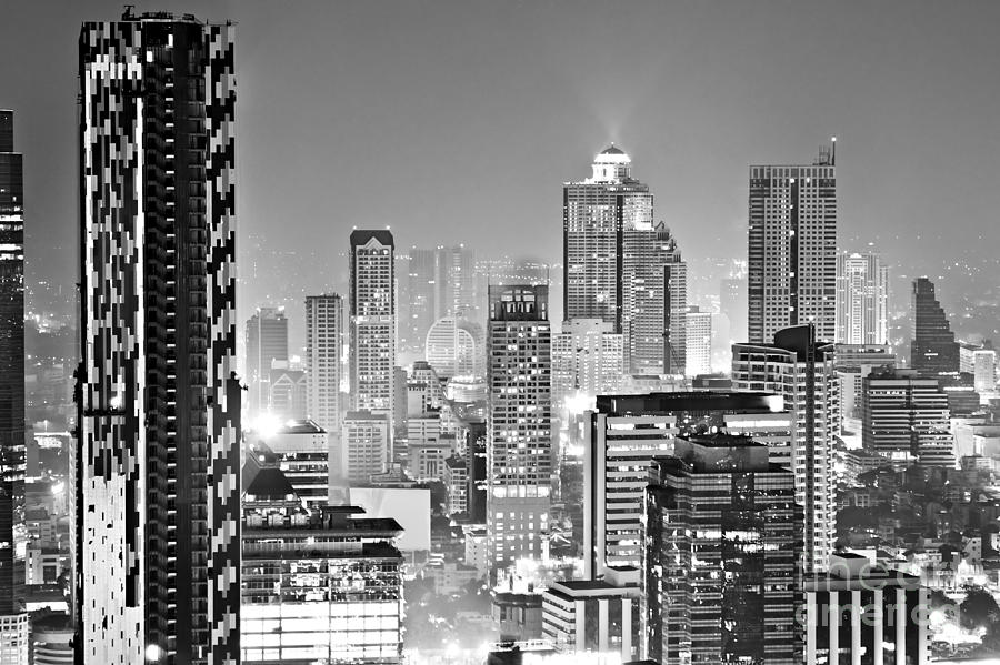 Bangkok Skyline - Thailand #1 Photograph by Luciano Mortula