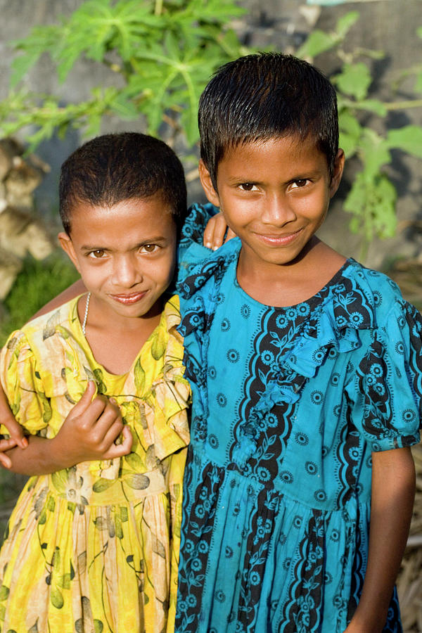 Bangladeshi Children #1 Photograph by Adam Hart-davis/science Photo Library