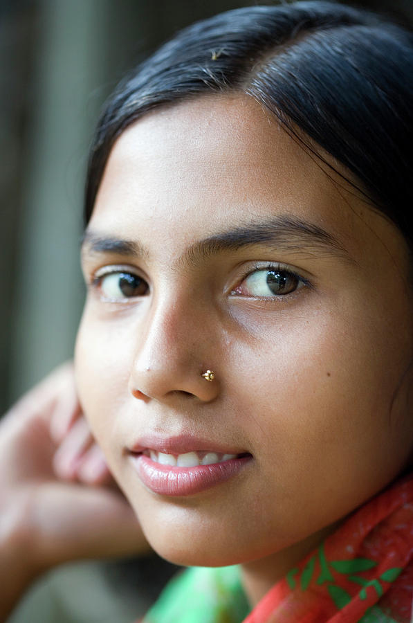 Bangladeshi Girl #1 Photograph by Adam Hart-davis/science Photo Library