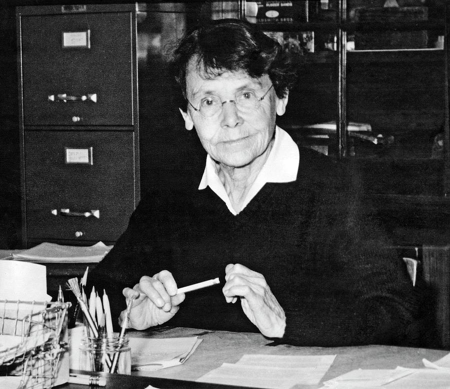 Barbara Mcclintock #1 Photograph by American Philosophical Society