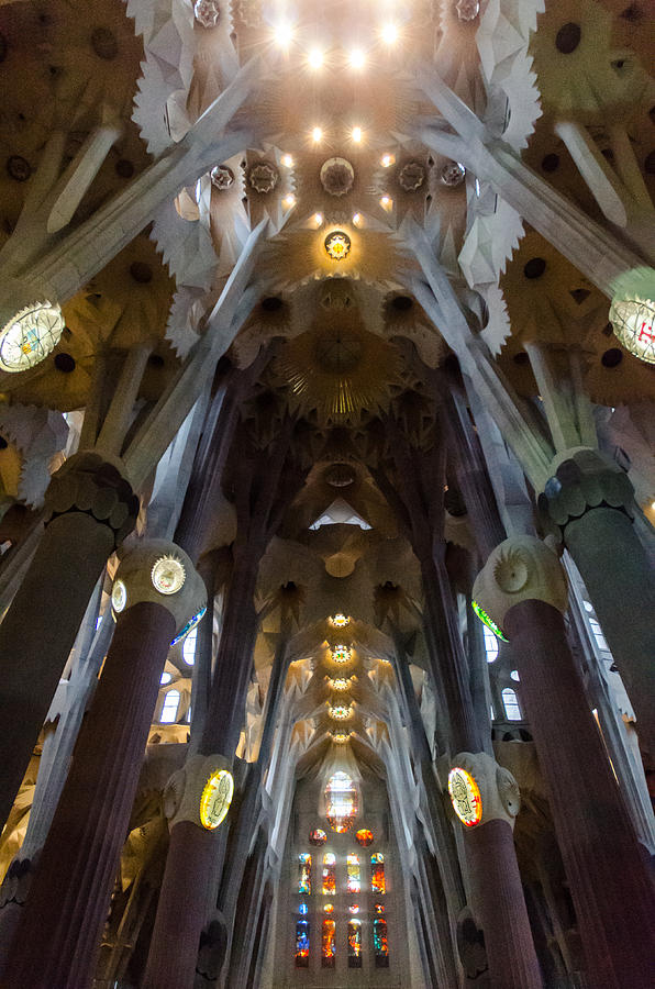 Barcelona - Sagrada Familia #1 Photograph by AM FineArtPrints