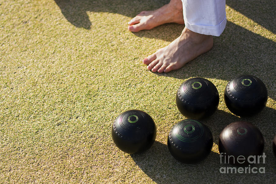 Barefoot Bowling Photograph by Jorgo Photography