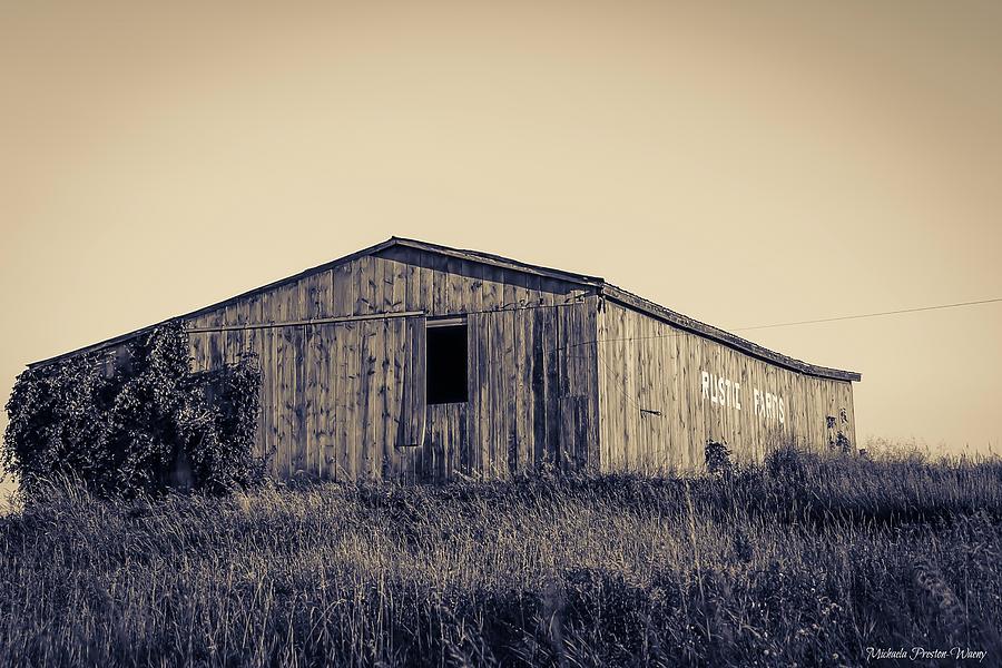 Landscape Photograph - Barn #1 by Michaela Preston