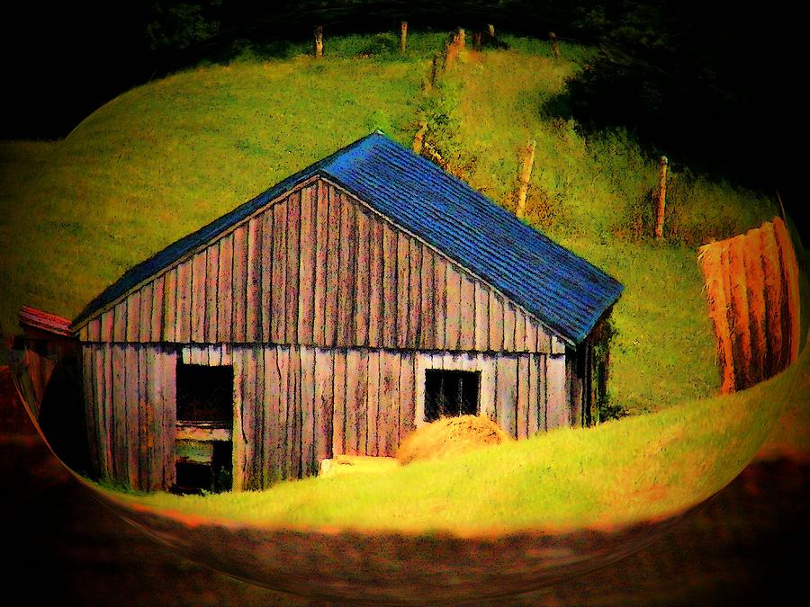 Barn on a Hill #1 Photograph by Joyce Kimble Smith