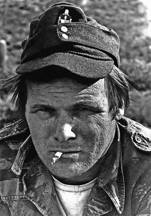 Barry Sadler The Green Berets Homage 1968 Tucson Arizona 1971 #4 Photograph by David Lee Guss