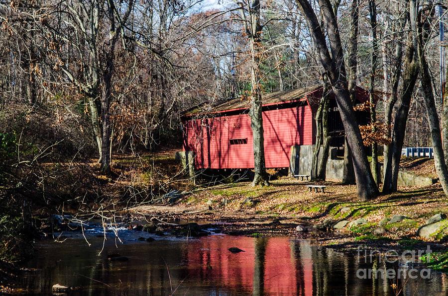 Bartram Covered Bridge #1 Photograph by Judy Wolinsky