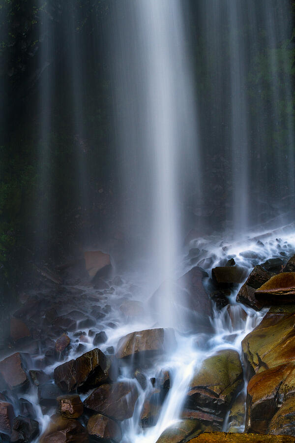 Base of Narada Falls Photograph by Michael Russell