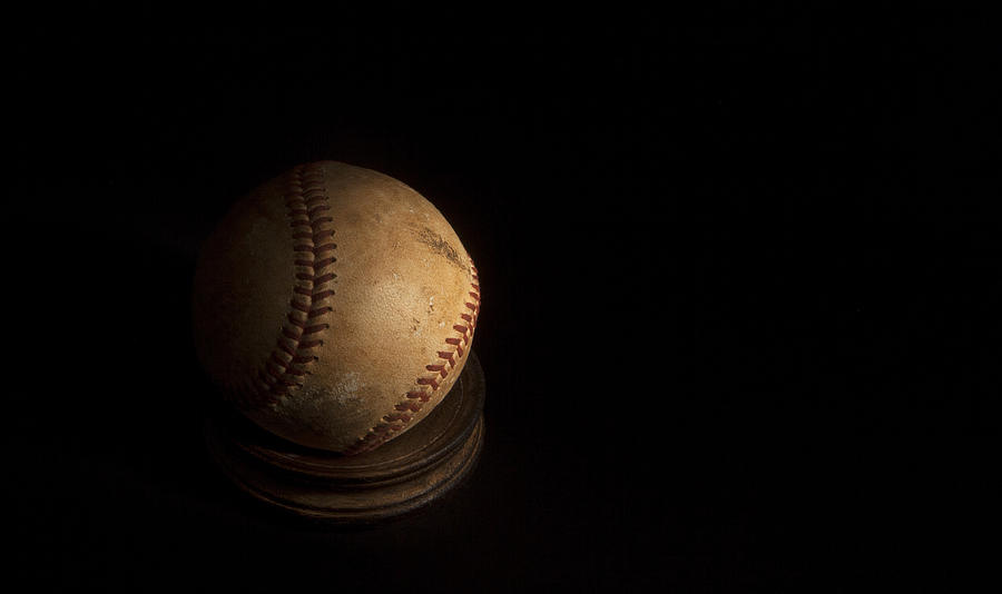 Baseball #1 Photograph by Cecil Fuselier