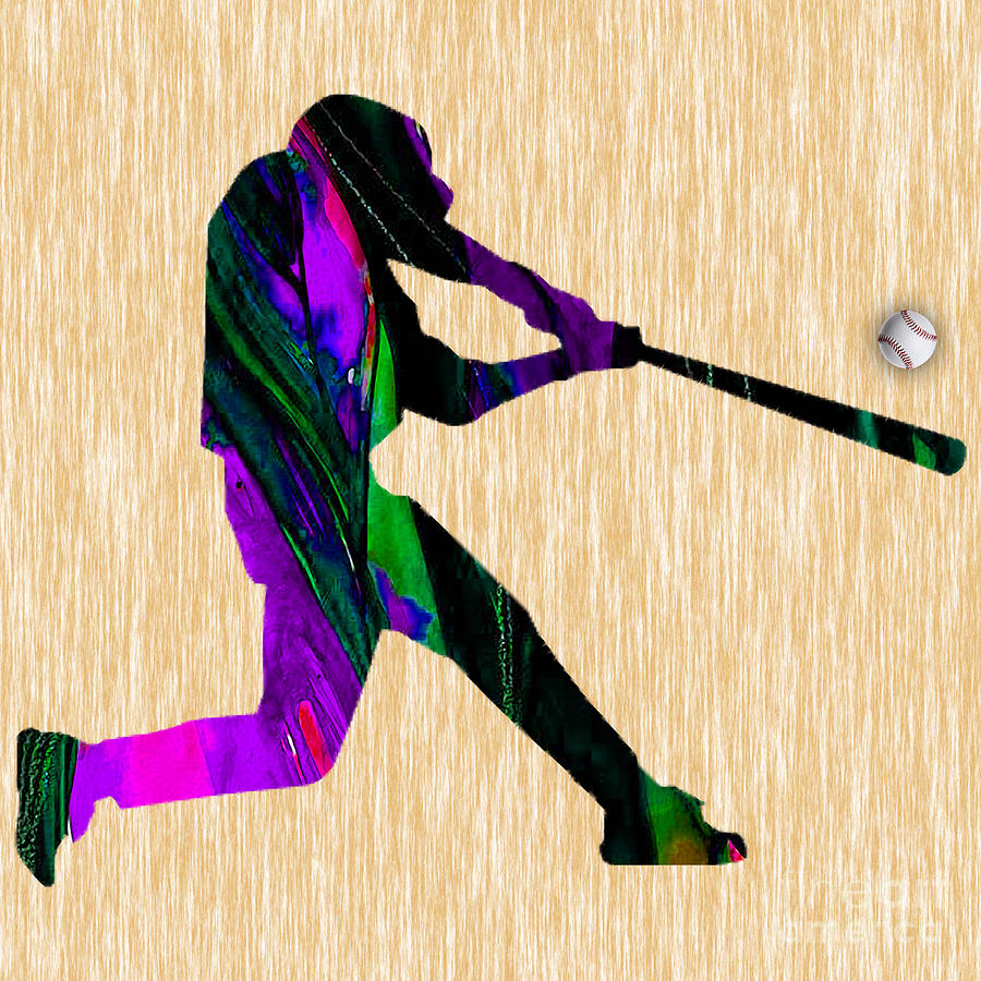 Baseball Mixed Media - Baseball #1 by Marvin Blaine