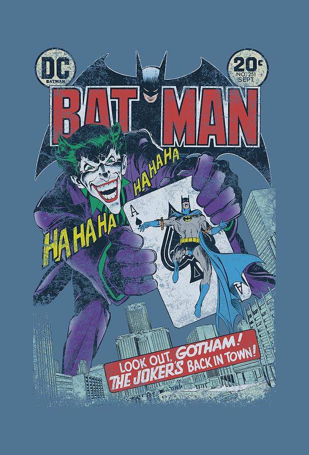 Batman Movie Digital Art - Batman - #251 Distressed #1 by Brand A