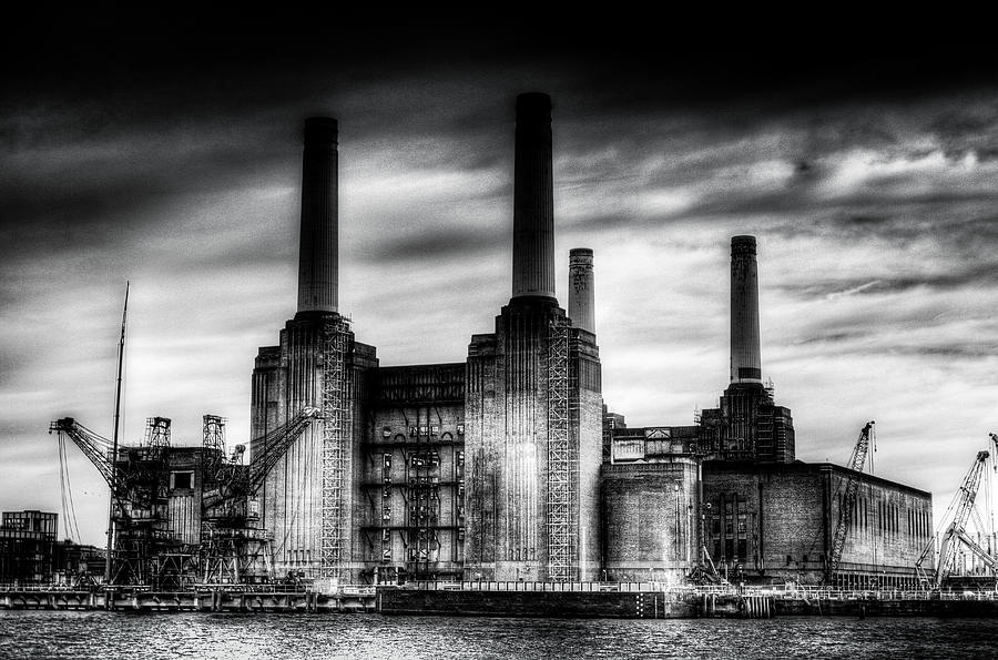 London Photograph - Battersea Power-Station London #1 by David Pyatt
