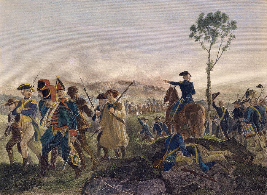 Battle Of Bennington, 1777 #1 Photograph by Granger