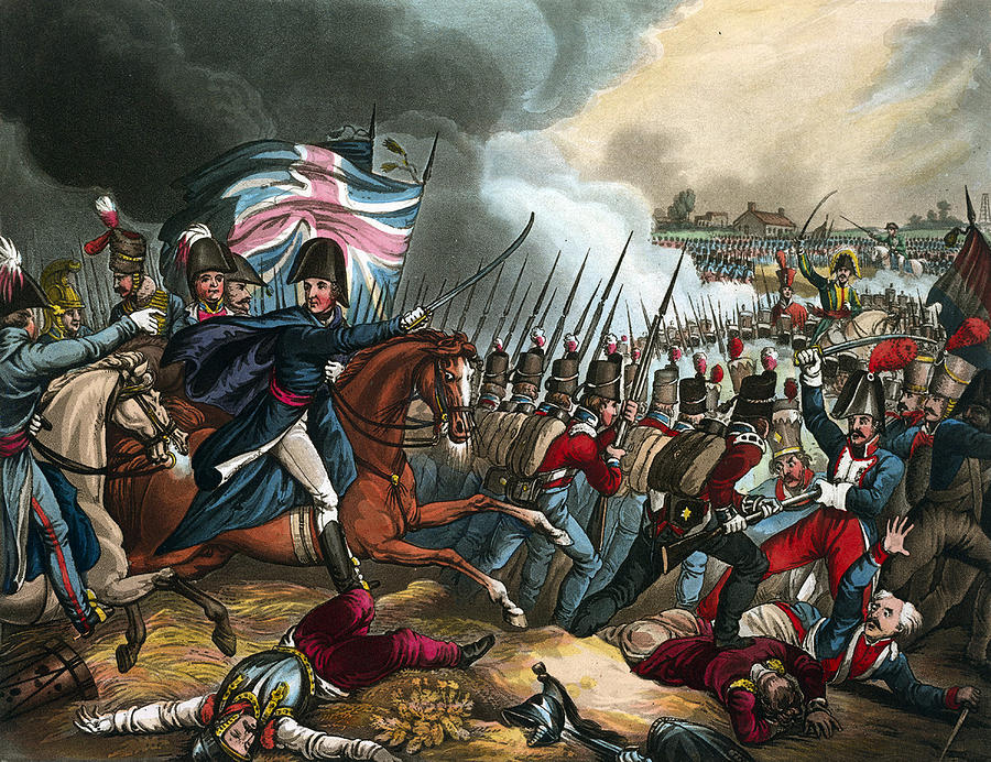 Battle Of Waterloo, 1815 #1 Photograph by British Library