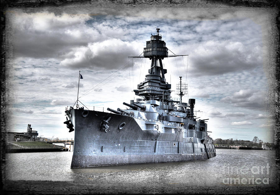 Battleship Texas #1 Photograph by Savannah Gibbs