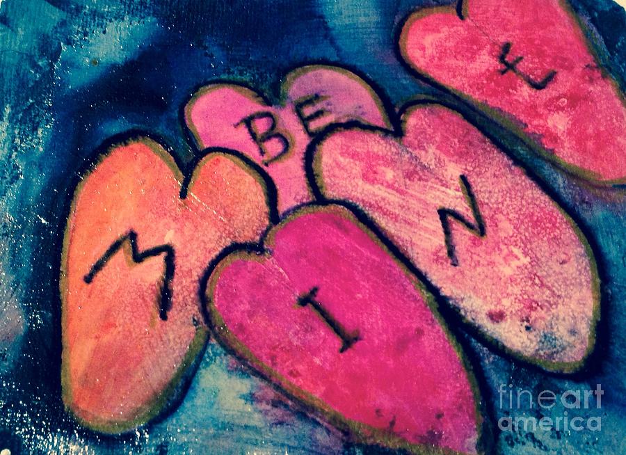 Be Mine #1 Painting by Sherry Harradence