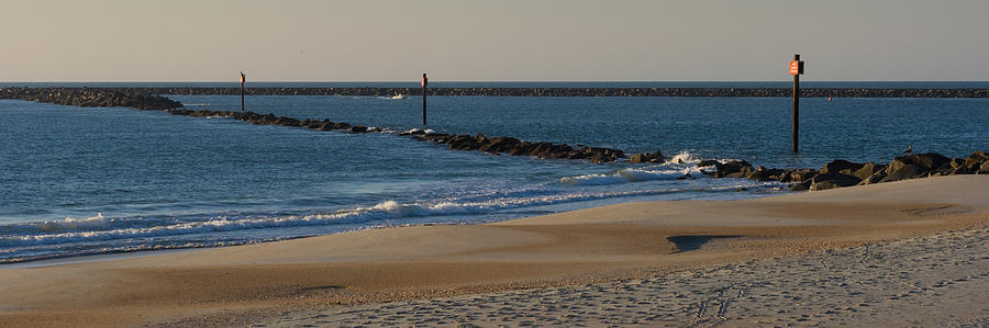 Beach At Murrels Inlet #1 Photograph by Ed Gleichman
