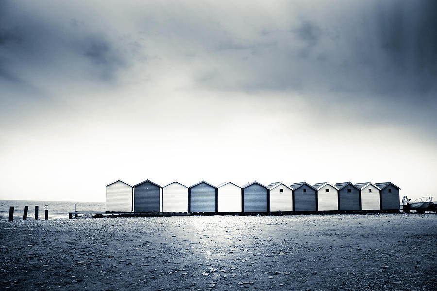 Beach Huts #1 Photograph by Dorit Fuhg