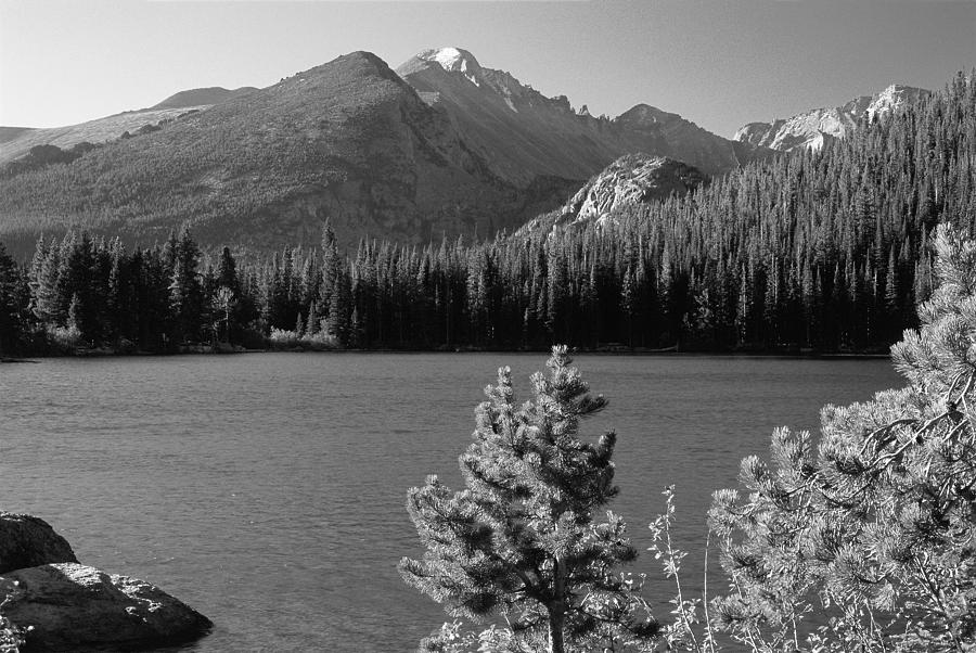 Bear Lake Monochrome Photograph by Eric Glaser