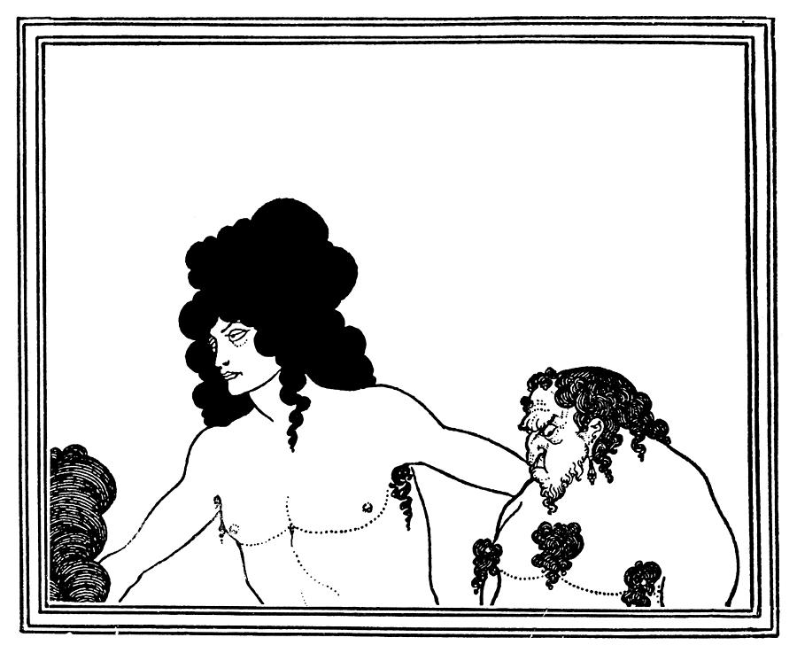 Beardsley Lysistrata, 1896 #1 Drawing by Granger Beardsley Lysistrata, 1896 #1 Drawing by Granger