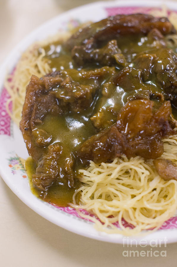 Beef Brisket Noodle In Hong Kong Photograph by Tuimages - Fine Art America