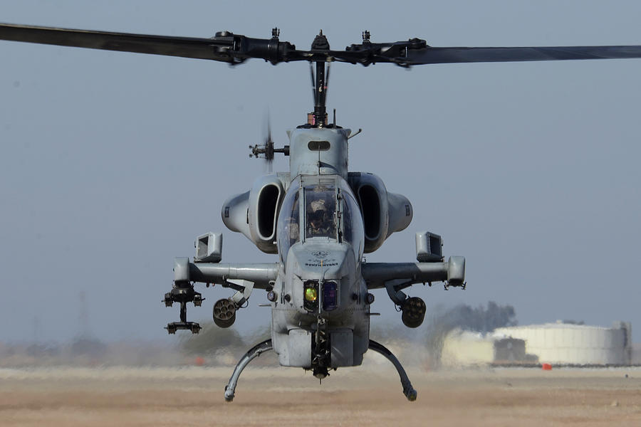 Bell-Boeing AH-1W Cobra BuNo 165369 NAF el Centro February 19 2015 #1 Photograph by Brian Lockett