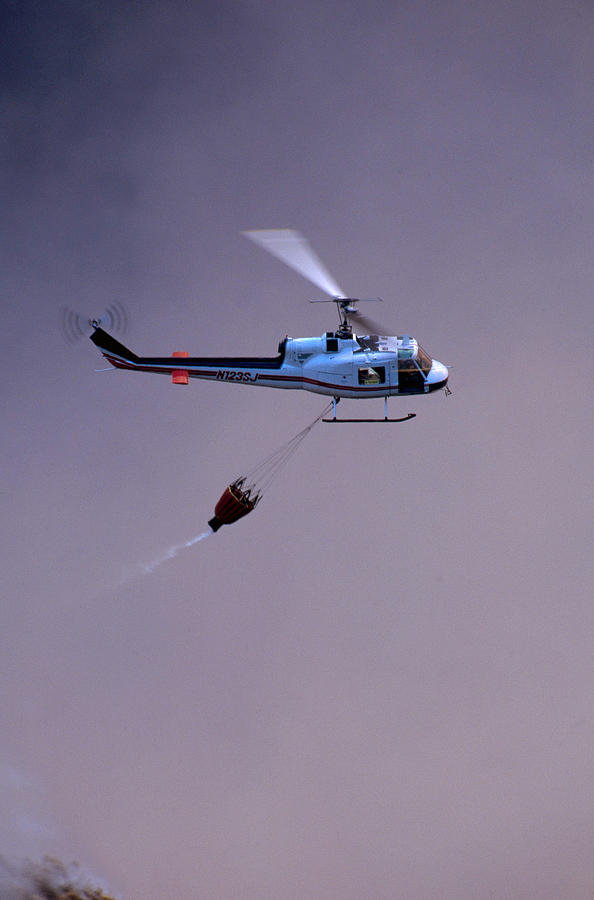 Bell Uh1e Firefighting Helicopter #1 Photograph by Richard Hansen