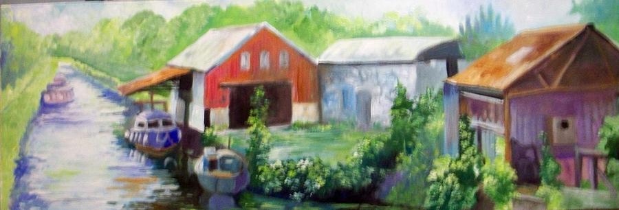 Belmont  Co Offaly #1 Painting by Paul Weerasekera