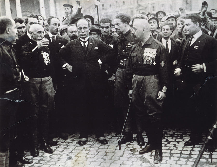 Benito Mussolini 1883-1945 #3 Photograph by Granger