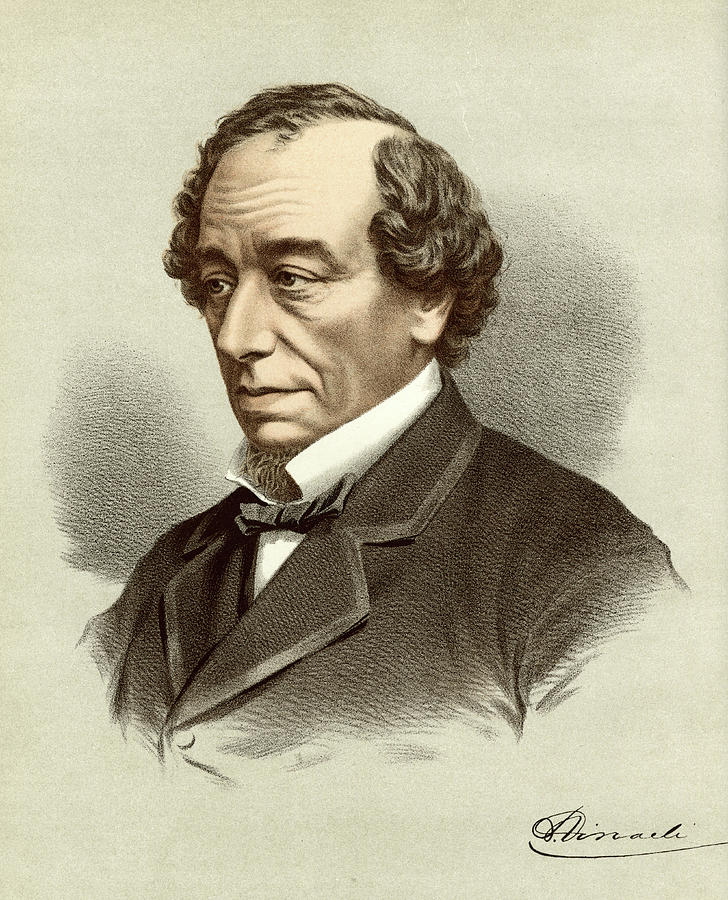 Benjamin Disraeli (1804-1881) Earl Drawing by Mary Evans Picture ...