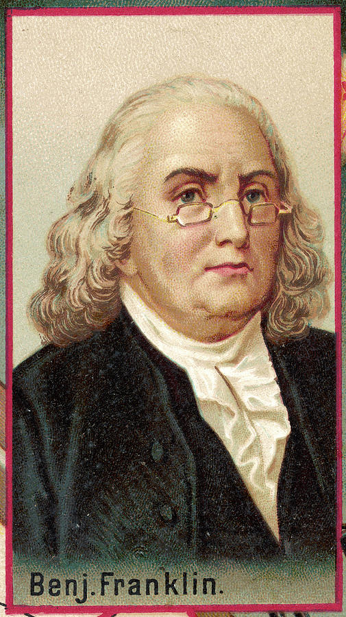 Benjamin Franklin American Scientist Drawing by Mary Evans Picture ...