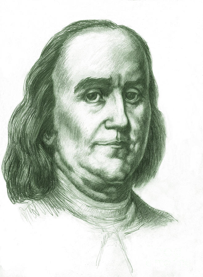 Benjamin Franklin #1 Photograph by Spencer Sutton