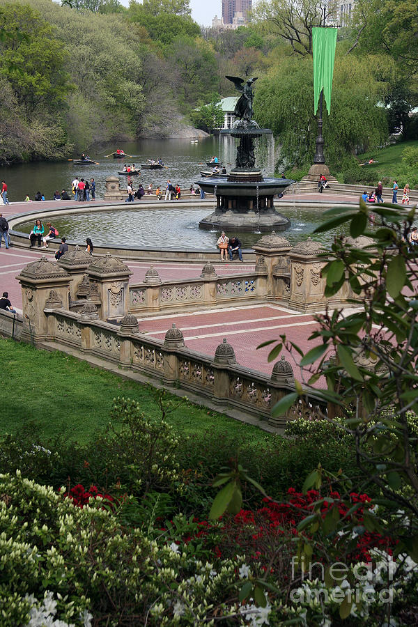 Bethesda Fountain - Central Park NYC Photograph by Christiane Schulze Art And Photography