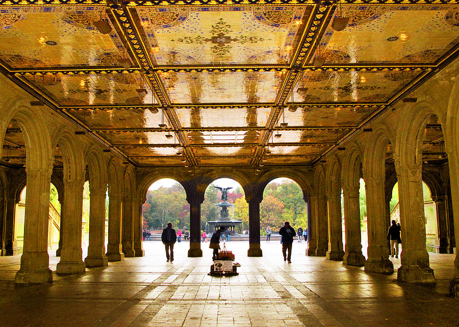 Bethesda Terrace Photograph By Jessica Jenney - Fine Art America