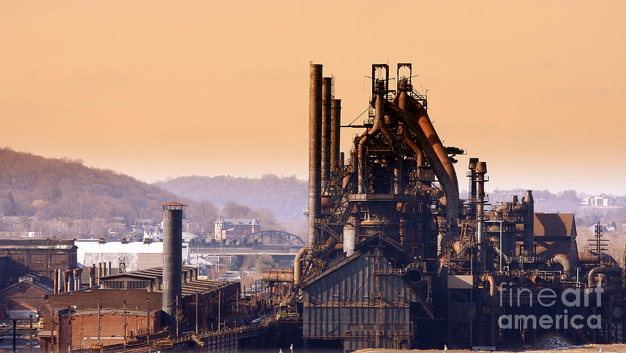 Bethlehem Steel  Sold 3 Photograph by Marcia Lee Jones