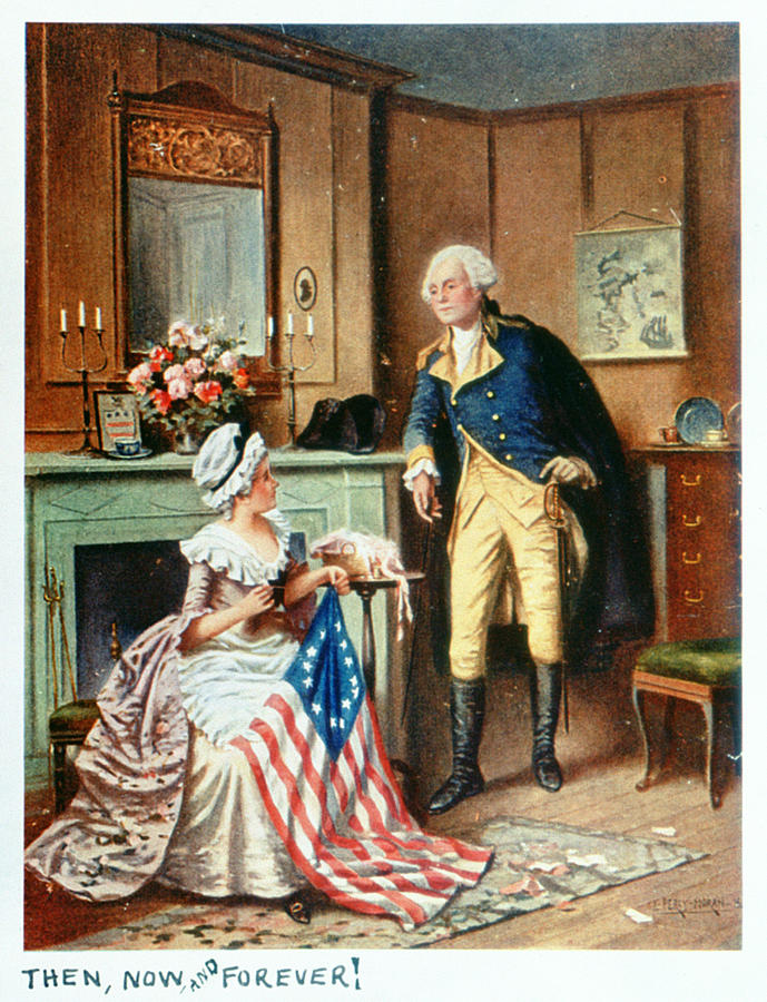 Betsy Ross (1752-1836) #1 Photograph by Granger