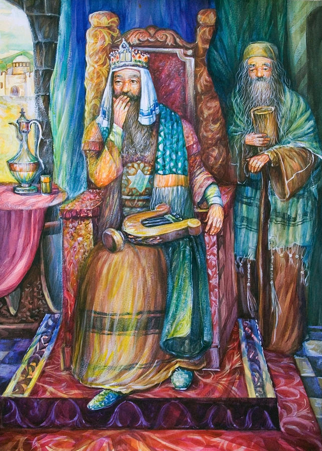 Biblical history Painting by Haim Buhel - Fine Art America